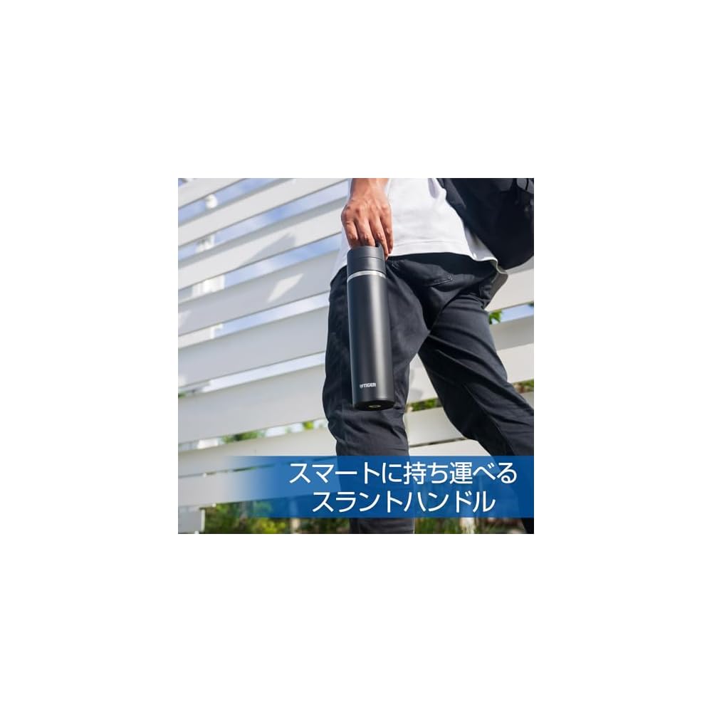 [Dishwasher and Insulated] Tiger Corporation 600ml Vacuum Insulated Carbonated Bottle, Stainless