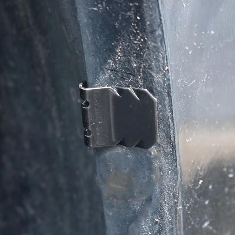 10 шт. Автомобильный крепежный зажим для брызговика, Автомобильные крепежные зажимы для брызговика, U-образные пряжки, Зажим, Защитные пряжки, Простая установка