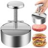 Stainless Steel Adjustable Burger Press Perfect For Burgers Patties Cooking Bbq