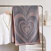 Imitation Cashmere Scarf Versatile Love Pattern Printing Warm Air Conditioner Shawl With Fashion Scarf