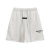 FOGICON Мужской комплект из худи на флисовой подкладке и джоггеров Streetwear Свободный крой Смесь хлопка Принт с буквами Повседневный наряд