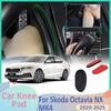 Для Skoda Octavia NX MK4 ~2025   2024 Автомобильные Наколенники для Ног PU Кожаная Отделка для Ног Подушки для Коленей Центральная Консоль Подушки для Локтей Подлокотник Интерьер