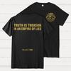 Orwell 1984 Front And Back Printing Cotton Summer Casual Cool Loose T-Shirt