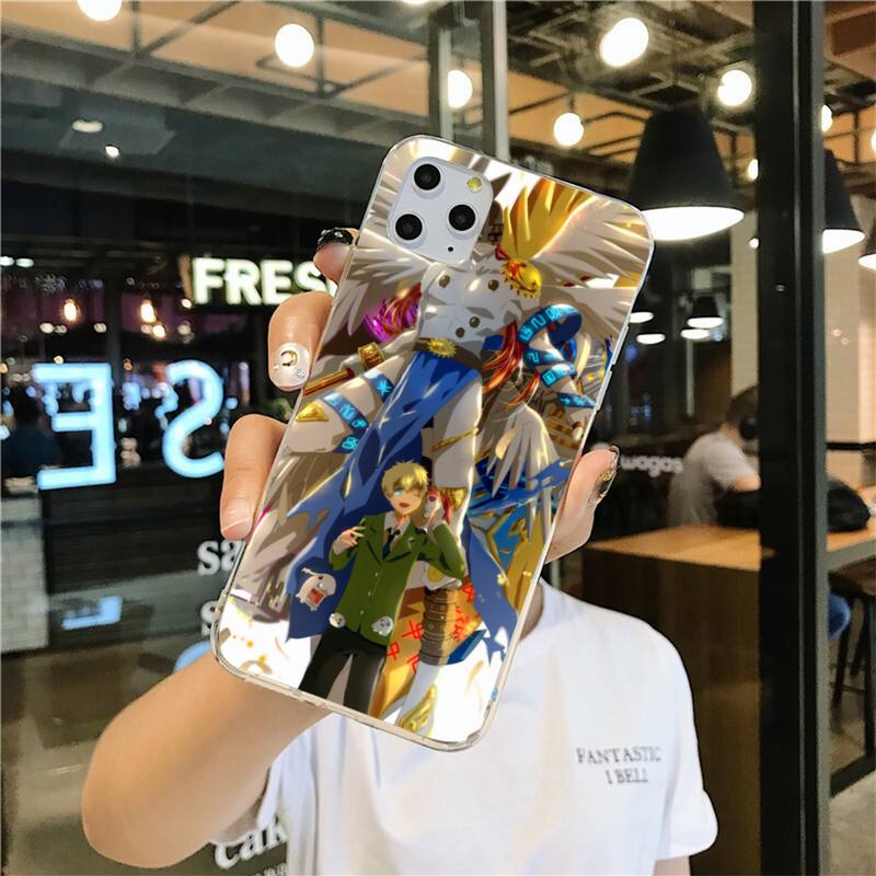 Аниме Digimon Adventure Чехол для телефона для iphone 12 pro max mini 11 pro XS MAX 8 7 6 6S Plus X 5S SE 2020 XR чехол