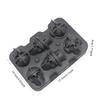 Skull I Ball Mold BPA Free Silicone 3D Flexible I Cube Trays DIY Freezer Maker Halloween Horror Skull Head I Cube Cocktail