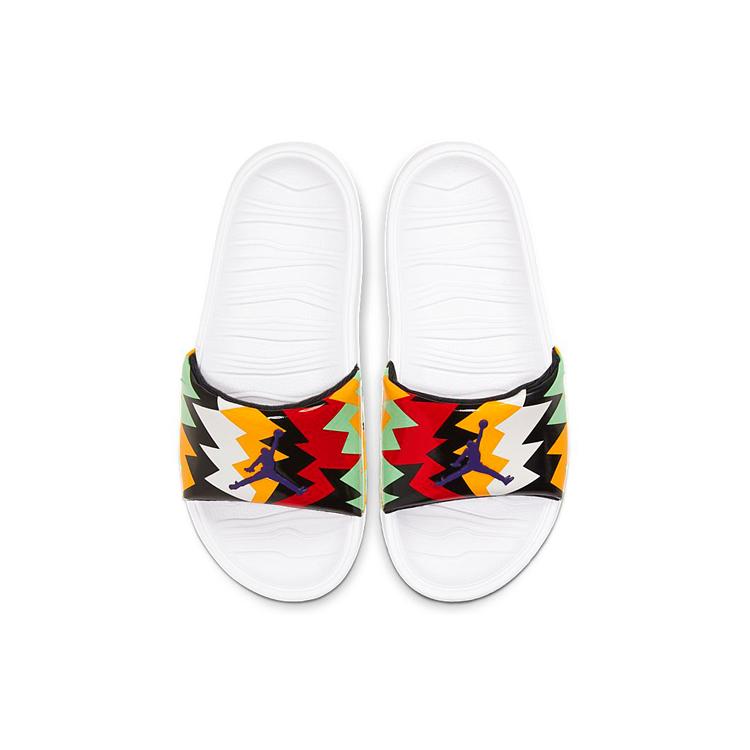 Jordan Шлепанцы Slide GS 'White Multi-Color' CD5472-102