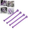 4PCS Heat Resistant Wine Glass Holder Silicone Wine Glass Hanger Stemware Holder  Dishwasher Rack
