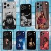 SInger R-RIHANNA Милый чехол для iPhone 17,16,15,14,13,12,11 Air,Plus,Pro Max,XS,X,XR,SE,Mini,8,7, Мягкий силиконовый черный чехол