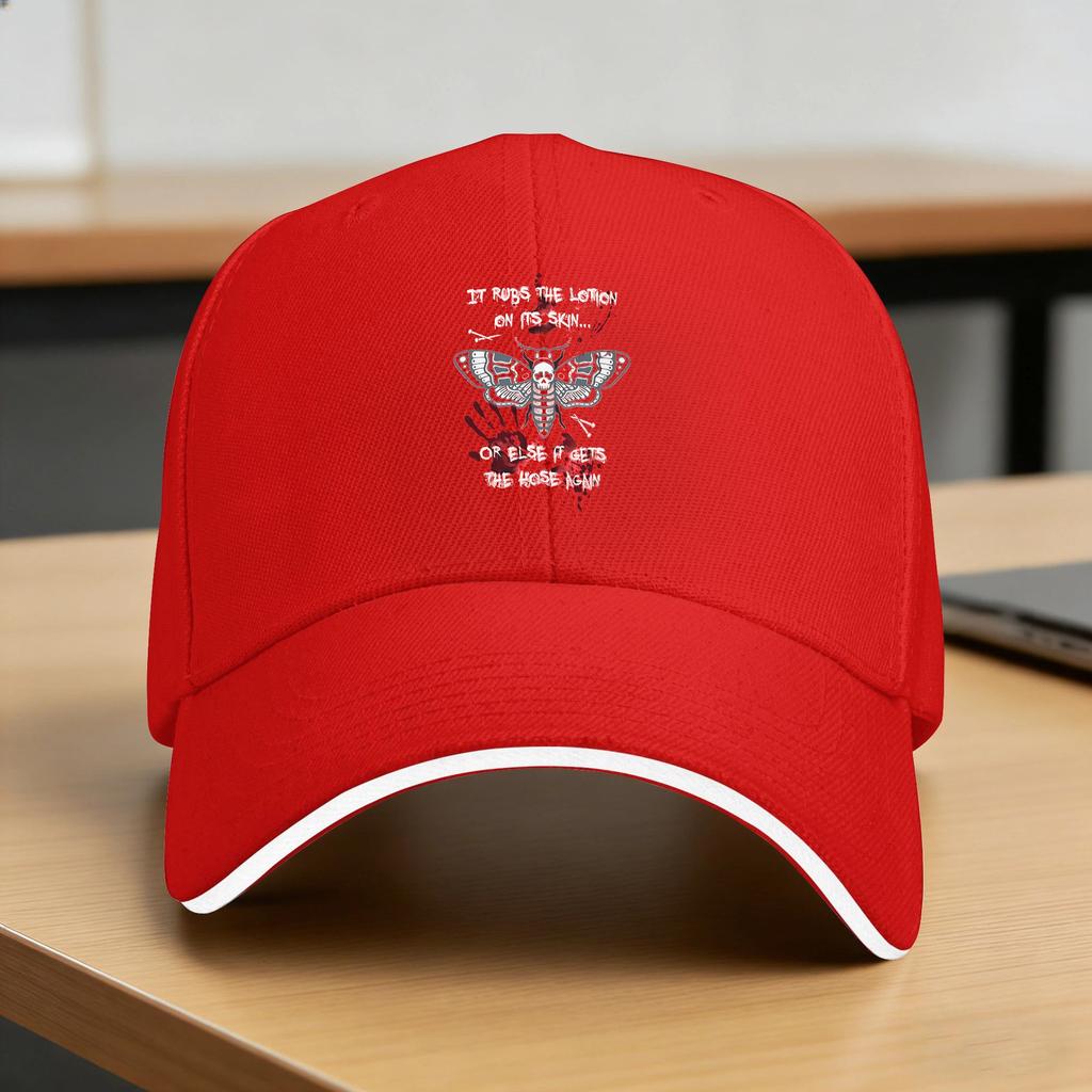 The Silence Of The Lambs Baseball Cap Hiking Fishing High Quality Hip Hop Hats Women Men Vintage Print Baseball Caps