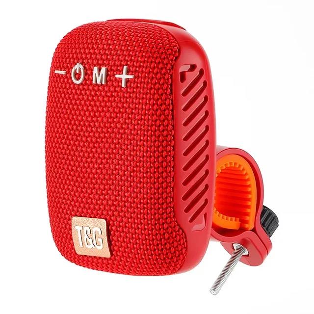 TG392 Портативная мини-Bluetooth-колонка для велосипеда, водонепроницаемая, с FM-радио, поддержка TWS/TF/AUX, сабвуфер, беспроводная колонка для велосипеда