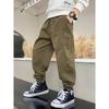 Boys' Pants, Casual Workwear Pants, Spring And Autumn Children'S Big Boys' Fashion Trend, Loose Pants, Trendy Ankle Pants