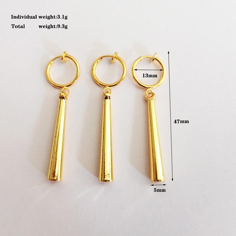 Hot Selling Roronoa Zoro Earrings 3pcs/set Classics Cosplay Accessories Anime Hunter Hunter for Women Men Fashion Drop Earrings