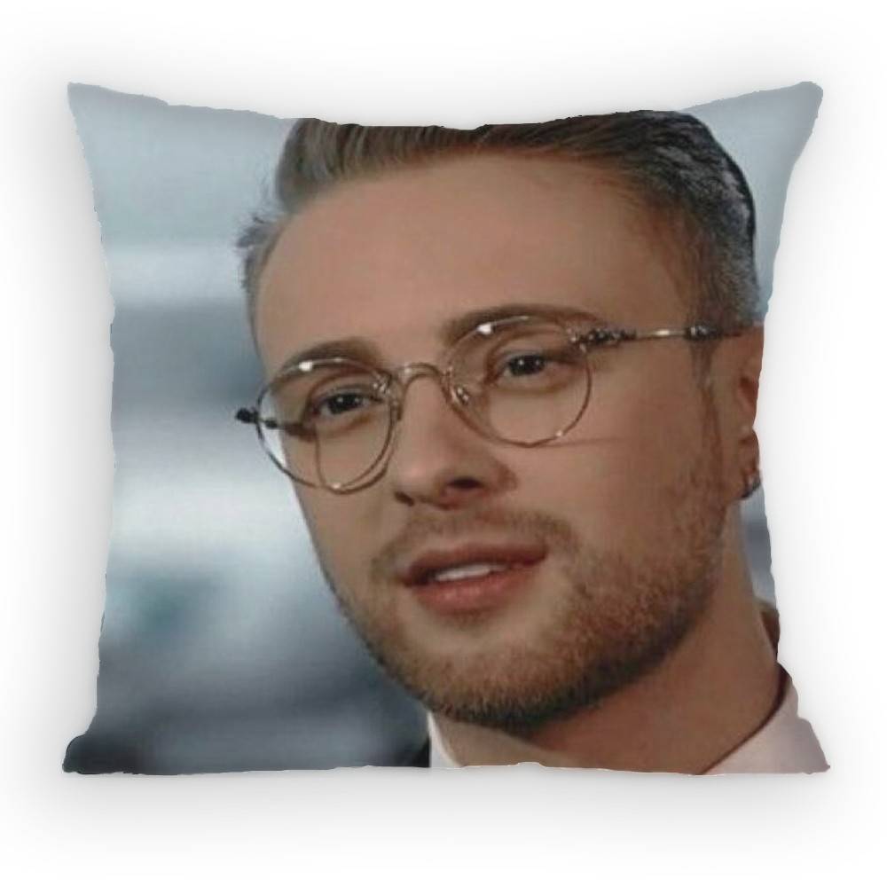 Rapper EEgor Singer KKreed Pillow Case Sofa Living Room Bedroom Headboard Backrest Cushion Square Cushion Nap Time
