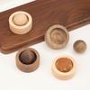 Wood Essential Oil Diffuser, Mini Sphere Shaped Wooden Aromatherapy Diffuser, Small Round Oil Diffuser for Home Office Car Interior Yoga Rooms
