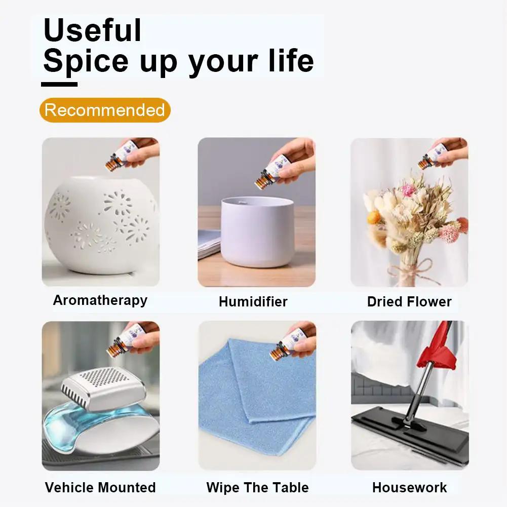 10 мл освежитель воздуха натуральный растительный ароматерапевтический эфирный масло кондиционер парфюм сменный блок аромадиффузор увлажнитель воздуха