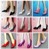 21 Styles Foot Length 2.2cm Fashion High Heels Shoes Accessories Doll Shoes 1/6 Dolls Boot