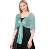 Tassel Mesh Hollow Shawl Shiny Pure Color Scarf Large Neck Scarves  Winter/Autumn/Spring/Summer