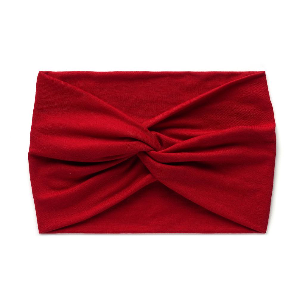 18 см однотонная широкая версия перекрестная эластичная спортивная повязка на голову для йоги женская антиперспирантная повязка на голову впитывающая пот аксессуары для волос