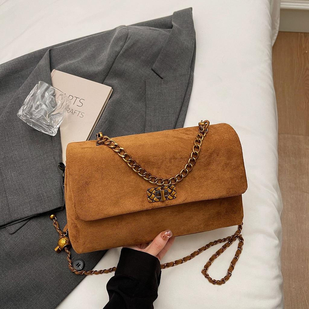 Новая простая сумка-мессенджер на цепочке женская модная трендовая сумка через плечо в иностранном стиле осенне-зимняя с леопардовым принтом маленькая квадратная сумка