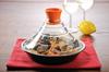 Hario Tagine Pot with Glass Lid, Orange, TN-200COR