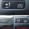 ABS углеродное волокно для Volvo XC60 2018, автоаксессуары, автомобильный левый средний блок управления, декоративная крышка, отделка, Стайлинг автомобиля