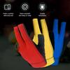 1 шт. Профессиональные перчатки для бильярда с тремя пальцами и нескользящим ковриком, легкие дышащие высокоэластичные нейлоновые перчатки, аксессуары для бильярда