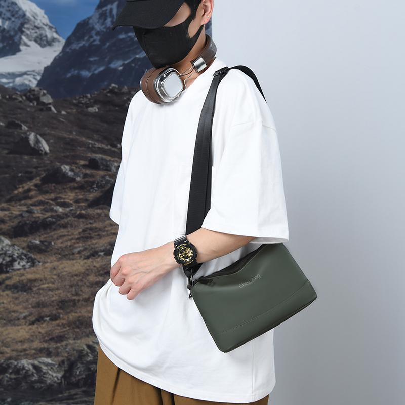 Сумка через плечо Мужская сумка через плечо Портативная маленькая сумка Оксфордская сумка-мессенджер