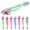 5pcs ABS Shrimp Jigging Lure Hengjia Fishing Shrimp Squid Hook Wobbler Fishing Tackle