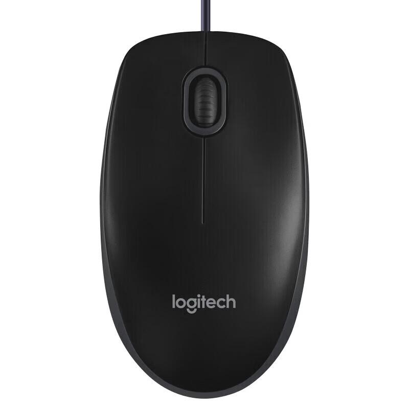 Logitech Проводная оптическая мышь B100