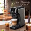 New HiBREW 6in1 Capsule Coffee Machine Hot/Cold Multiple Espresso Cafetera Cappuccino Coffee Maker Dolce Gusto Nespresso Powder H1B