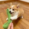 Плюшевая змея для кошки Интерактивная игрушка-грызун для котят Устойчивая к укусам Чистка зубов Звуковая игрушка Игрушка для развлечения домашних кошек