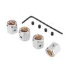 Car Wheel Rims Valve Air Cover for Cadillac Logo Seville XT4 Deville Hoodie CT4 SLR STS EXT CTS Srx Dvd Escalade CT5 Decoration zd9