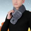 Electric Heating Scarf Rechargeable Heated Shawl Neck Warmer with 3 Adjustable Gears