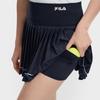 Fila Теннисная мода Простая Спортивная Универсальная Удобная Плиссированная Теннисная Юбка Женские юбки Звездный-Синий A51W623301FNV