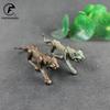 Античная бронза Сильная статуэтка Panthera Pardus Винтажная медная скульптура леопарда Украшения Животное Чайный питомец Фигурка Декор для рабочего стола