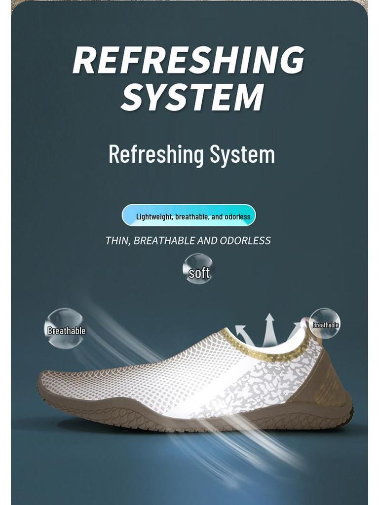 Унисекс Пляжная Водная Обувь для Плавания, Снорклинга, Дайвинга и Брождения - Мягкие, Защищающие от Порезов Носки-Скин для Босиком для Мужчин и Женщин.