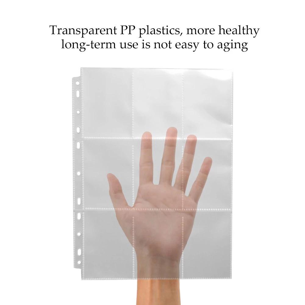 Альбомы для карточек с 90 карманами, кармашки для карточек, кошельки для хранения карточек, холдеры для монет, игровые карточки