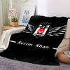 Custom Name Geelong Cats Crest Party Blanket For Couch Bed Plush Cozy Fuzzy Blanket Super Soft Warm Blankets For Fall And Winter 0916222