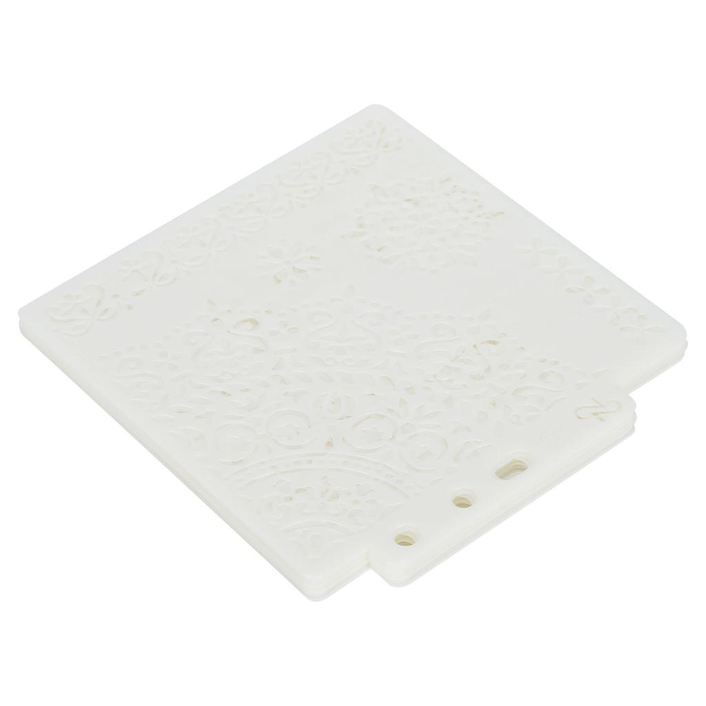 16Pcs Mandala Template Painting Drawing Stencils Set DIY Making Mold Art Craft Supplies