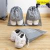 Travel Shoe Storage Bag, Dustproof Drawstring Shoe Cover Set