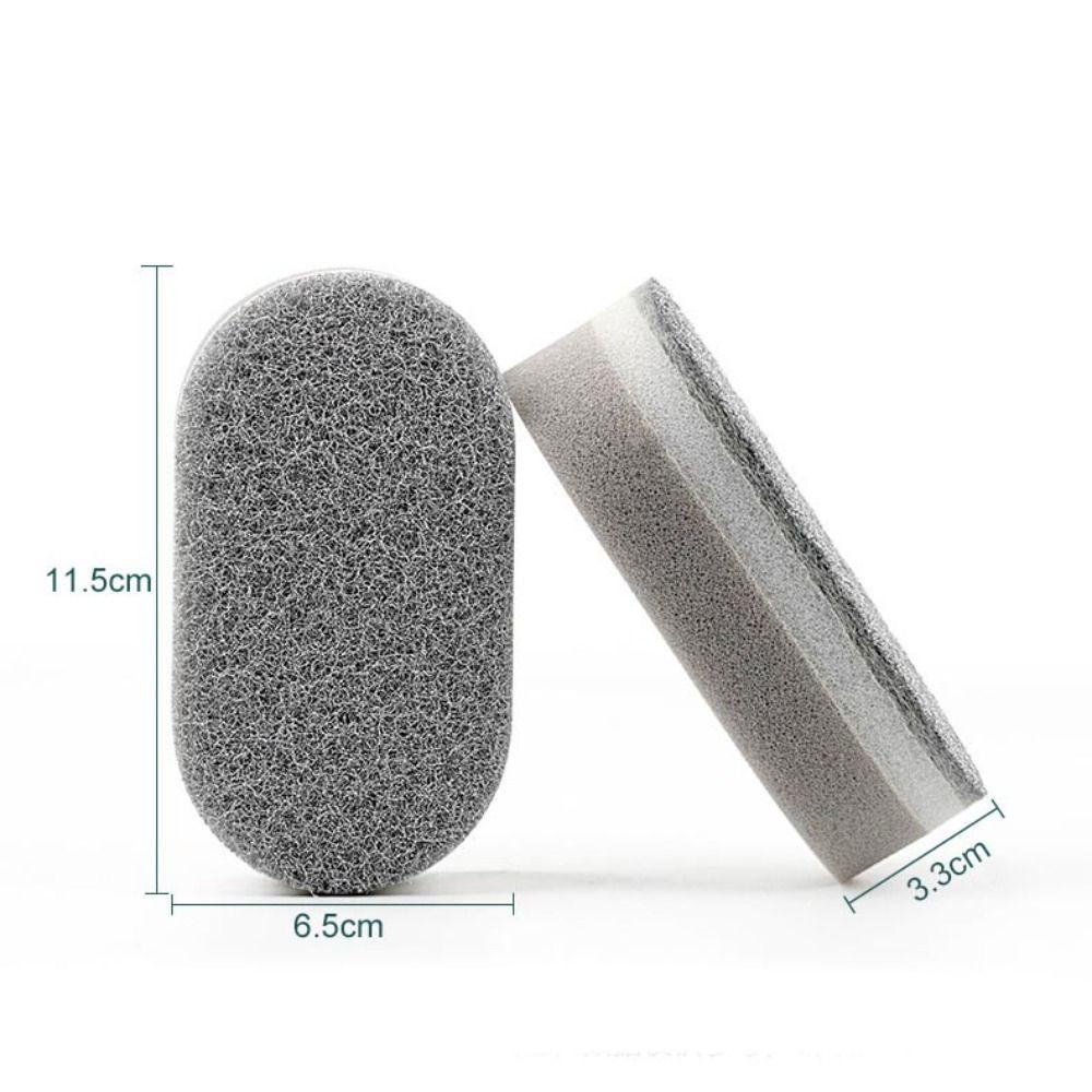 1/2/3Pcs Decontamination Dishwashing Sponge Double-Sided Scouring Pad Durable Dust Wipe