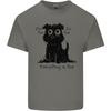 Dog Im Fine Everything is Fine Funny Dog Unisexs Light Cotton TShirt