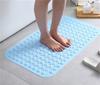 PVC Bathroom Non-slip Mat Hotel Swimming Pool Bath Mat Bathtub Toilet Floor Mat Suction Cup Floor Mat Maize-yellow 35*70cm