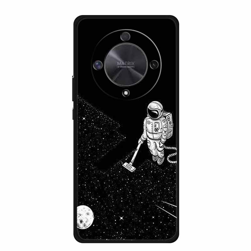 Подарочные чехлы для телефона Honor X9a Мягкий силиконовый задний чехол из ТПУ для Huawei Honor X9 X 9A Funda Honor X9b X 9 a b Coque Космонавт Луна