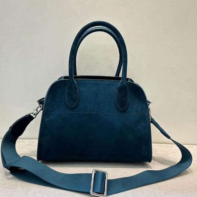 New Retro Suede Frosted Cowhide Tote Bag One Shoulder Fashionable And Versatile Commuting Large Capacity Leather Handbag