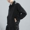 adidas Полосатая куртка с воротником-стойкой и штаны с манжетами в полоску, повседневный спортивный комплект для мужчин, черный цвет TR30JR-BB+TR30P1R-BB