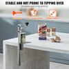 Commercial Can Opener, Heavy-Duty Manual Tabletop Cans Opener for Cans Up to 300 mm Height, Height-Adjustable Professional Can Openers Fixed with