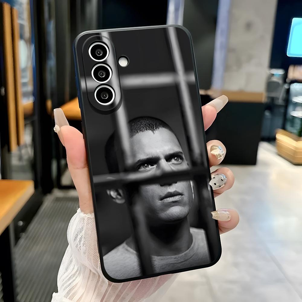 Чехол для телефона P-Prison Break TV для Samsung A25 A13 A33 5G A54 A36 A35 A56 A52 A14 Ударопрочный Мягкий чехол