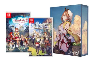 Atelier Ryza 1 и 2 Ограниченный двойной набор Nintendo Switch Импорт из Японии Комплект в коробке