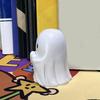 3 Pcs Halloween Ghost Figurine Spooky Small White Ghost Statue Resin Tabletop Ornaments for Indoor Home Office Desk Decor